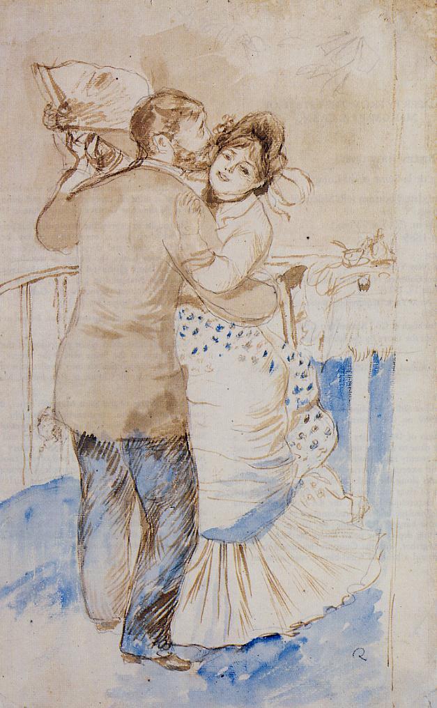 Country dance study 1883